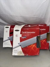 Lot Of 3 Belkin Cord Concealer - 6' (1.8m) - Protects Up To 3/4" Wide Cables NEW