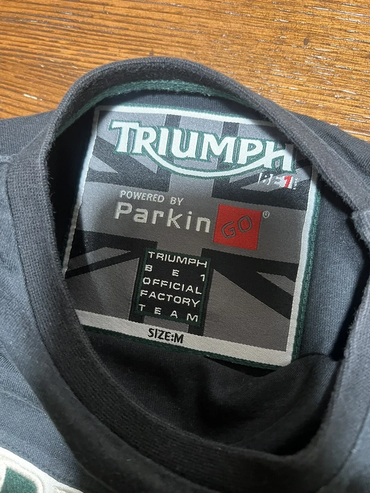 Bellissima Triumph Maglia Racing Team Mondiale Superbike BE1, Taglia M - Imagen 4 de 4