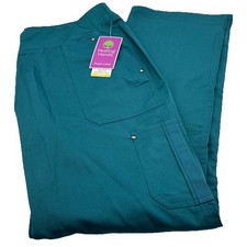 Healing Hands Purple Label Tori Scrub Pants Womens XL Teal Medical Cargo NWT