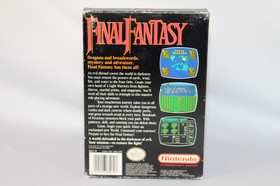 Final Fantasy NES Nintendo Complete CIB Very Good Condition w/ BOTH MAPS! RARE!