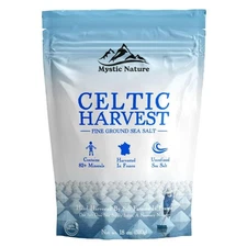 1.1lb Celtic Sea Salt - Rich in 82+ Minerals, 100% Natural, Hand Harvested