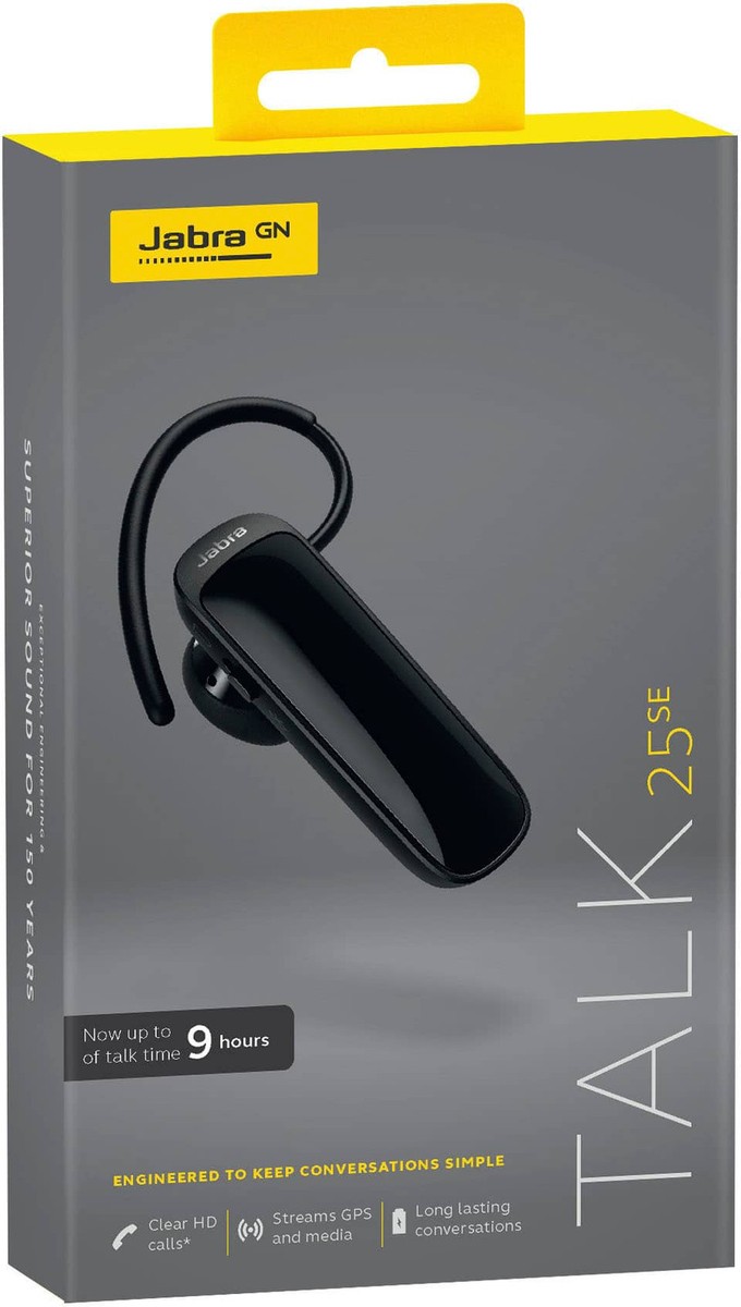 Jabra Talk 25 SE ブラック ワイヤレスイヤホン Amazon.com: Jabra Talk 25 SE Mono Bluetooth Headset