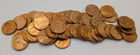 1955 S lincoln wheat cent roll BU Uncirculated