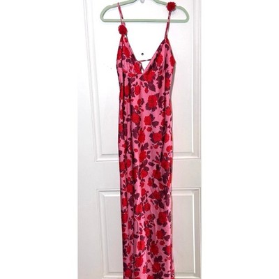 knee length dresses for ladies For love and Lemons Huda Maxi Dress in Red – Ché by Chelsey main image 0