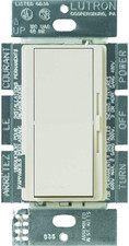 Diva 3-Speed Fan Control, Single-Pole/3-Way, DVFSQ-F-LA, Light Almond