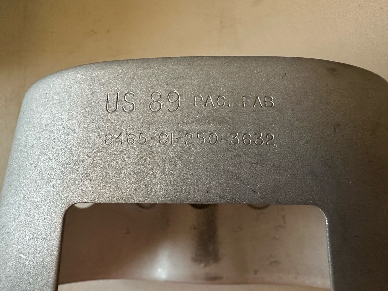 Real USGI Aluminum Canteen Cup Stove / Stand  Used  8465-01-250-3632