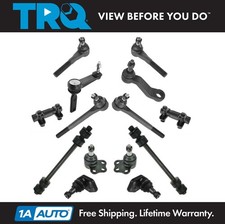 Trq Ball Joint Tie Rod Sway Bar Link Pitman Idler Arm Suspension Kit 14pc