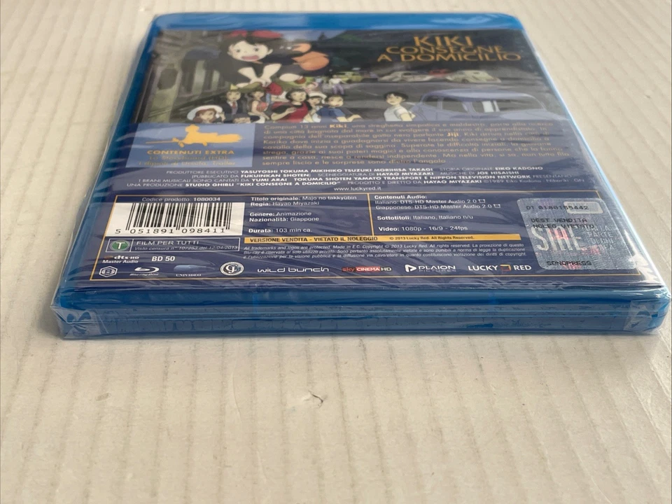 KIKI CONSEGNE A DOMICILIO (2013) blu ray nuovo sigillato HAYAO MIYAZAKI - Immagine 3 di 4