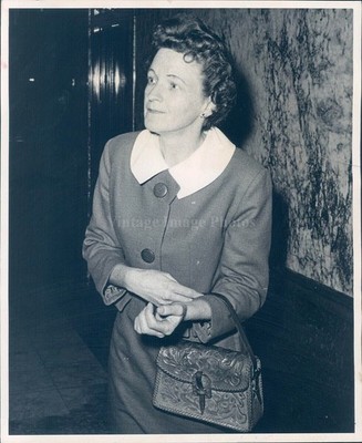 1961 Arnold Sleipness Wife Robber First Degree Murder Mother Vintage Photo 8x10