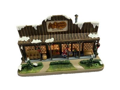****Cracker Barrel Christmas Village Light-Up Old Country Store W/ Cord 2005 