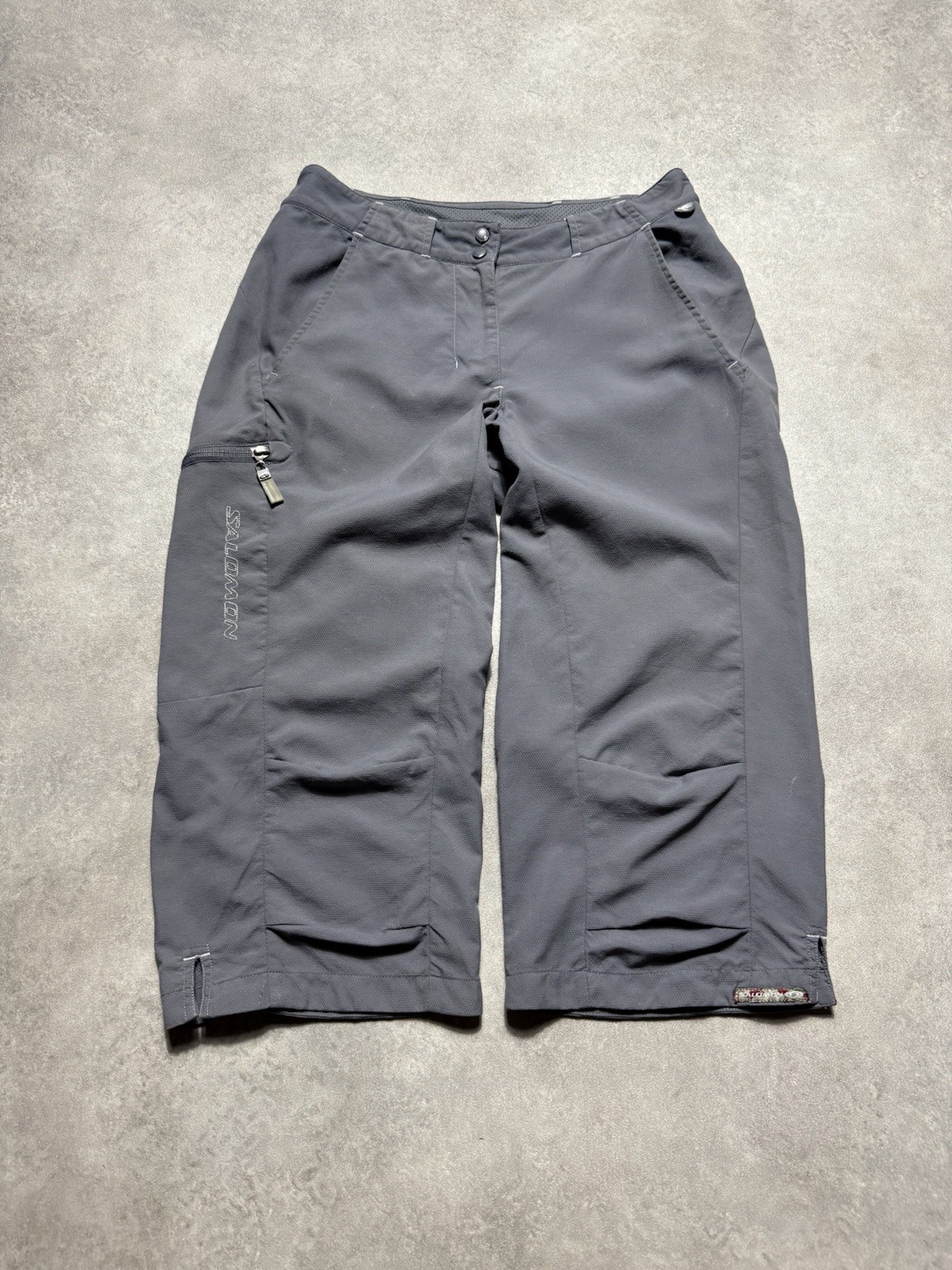 Salomon Vintage Jorts Costume Summer Grey Size S