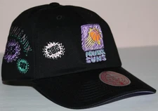 Mitchell & Ness Dad Hat Fit PHOENIX SUNS Strapback Cap SIDEWALK SKETCH *4S