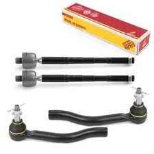 Front Outer & Inner Tie Rod End Kit for 2013-2020 Nissan Pathfinder 4 PCS