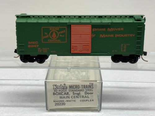 N Scale Kadee Micro Trains MTL 20220 Maine Central MEC 8247 w/Correct ...