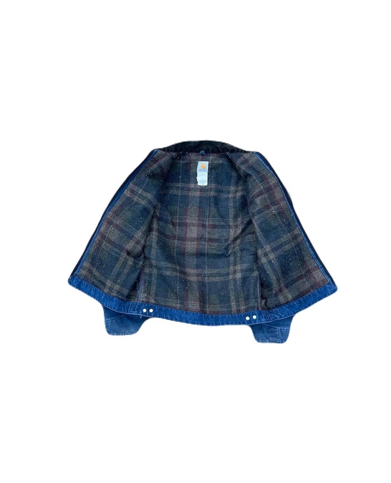 Chaqueta Detroit Lavada J97 De Colección🧥, AZUL DENIM, Muchas Tallas Disponibles DM📥 Foto 4 de 4