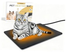 Outdoor Heated Pad for Small Animals, Anti-Bite  Waterproof Cat Heating Pad,