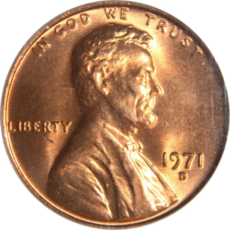 1971 D Cent. PCGS. MS66RD. See description.  [08527116] - Image 3 of 4