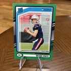 2024 Panini Donruss - Rated Rookie Drake Maye #379 Press Proof Green (RC)
