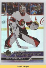 2023 Upper Deck Series 1 Young Guns Silver Foil Leevi Merilainen #247 READ 1e05