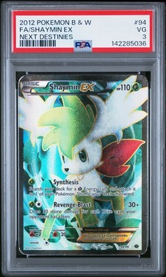 Shaymin EX (94 Full Art) 94/99 Next Destinies Holo for sale online