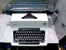 Vintage typewriter Arabic Olympia أله كاتبه اولمبيا عربي made in Mexico thumbnail