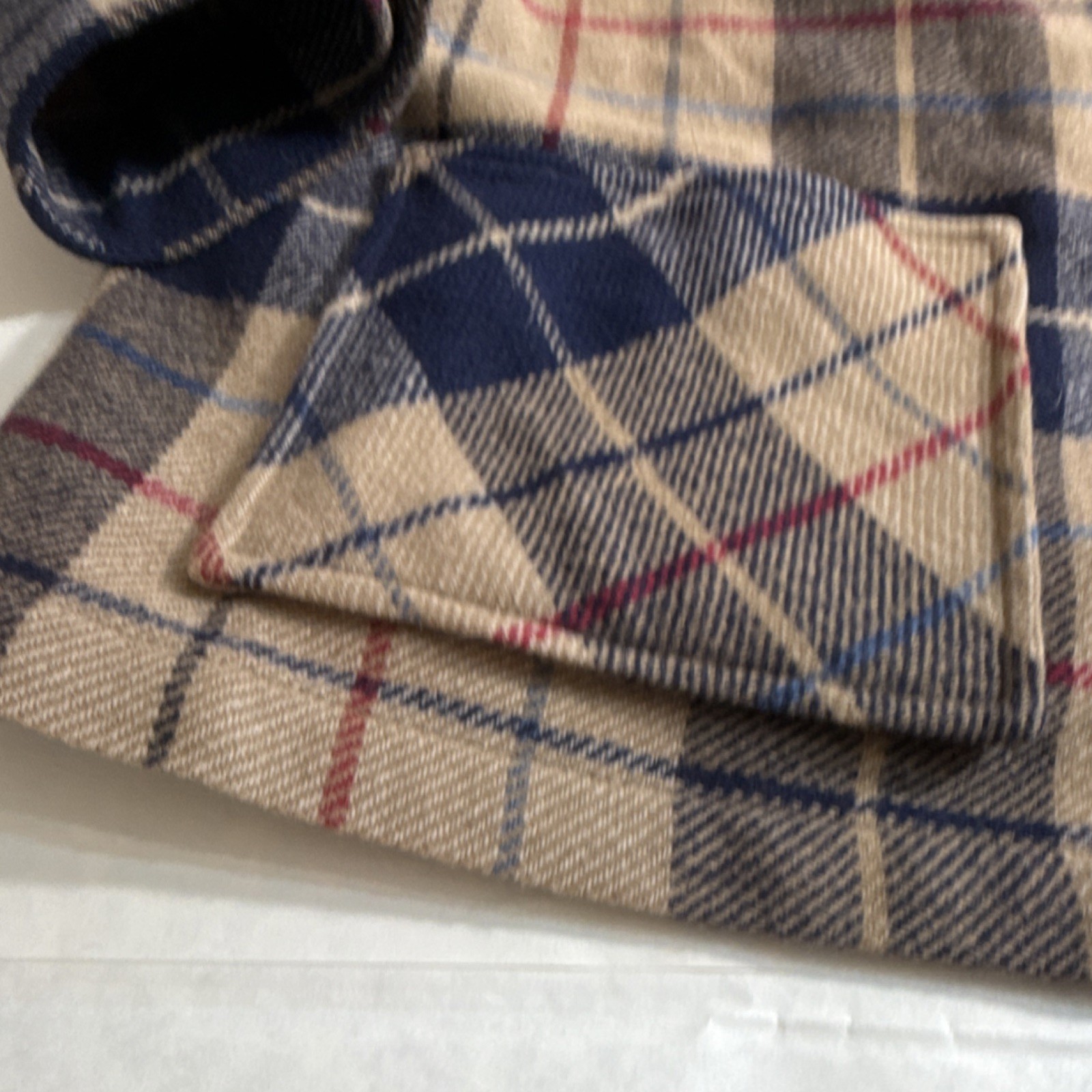 Vintage Pendleton Plaid Button Heavyweight Long S… - image 5