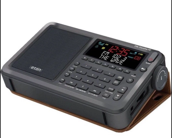 Eton Elite Executive Radio: Portable AM/FM Clock Radio - Image 2 of 2
