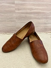 Dansko Larissa  Saddle Brown Slip-on Flat Comfort&Support Shoe Size 37/US 6.5-7