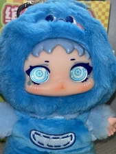 NEW AUTHENTIC YAYA Colorful Fruit  BLUEBERRY Plush Pendant CARD & BOX BLUE EYES