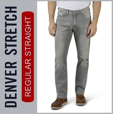 HERO DENVER STRETCH / lightgrey denim / HIGH FLEX / HERREN JEANS HOSE