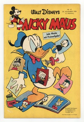 Micky Maus 1958, #47 VG- 3.5