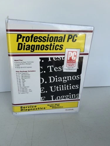Rare Vintage Landmark Professional PC Diagnostics XT AT ROM New Sealed