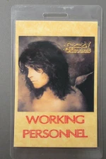 Ozzy Osbourne backstage pass Laminated tour pass Truck Driver pass !