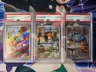 Bulbasaur Charmander Squirtle PSA 10 Pokemon JPN SVG Special Deck (3 Cards)