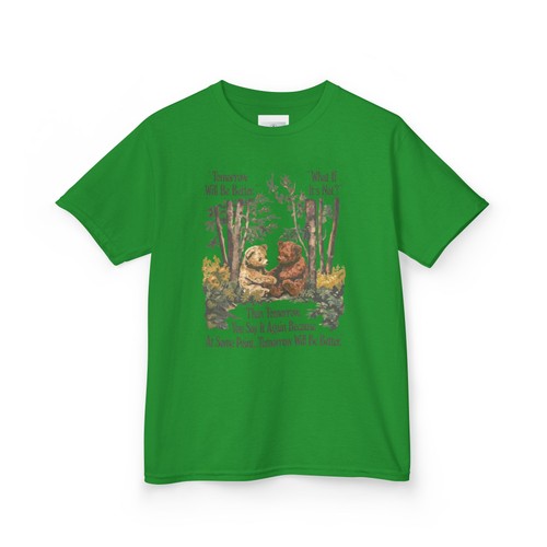 Cotton Tee for Kids "Tomorrow Will Be Better" - Picture 66 of 93