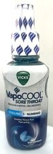 Vicks Vapocool Winterfrost Sore Throat Numbing Spray Medicine,  6 oz. EX 03/2026