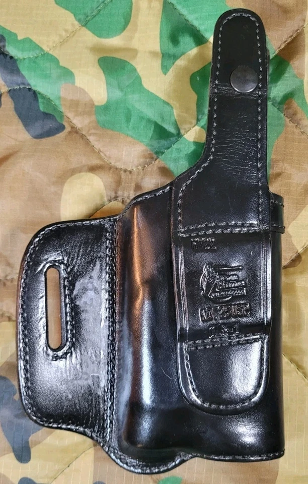 DON HUME NO. FUNDA 25USP TLR-1 PARA H&K USP CON TLR-1 MANO IZQUIERDA BÚHO NEGRO BROCHE DE PRESIÓN Foto 2 de 4