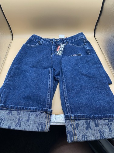 Rare Vintage Roxy Quicksilver Surf Brand Straight Leg Denim Jeans Size 5 -27L