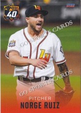 2023 Las Vegas Aviators Norge Ruiz RC Rookie Oakland Athletics Minor League Cuba