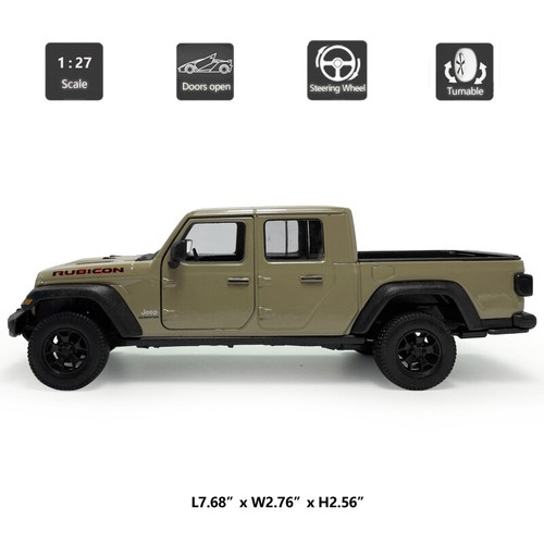 Jeep Gladiator Pickup Truck 1/27 aleación coche modelo colección para adultos - Imagen 2 de 24