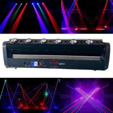 12 Eyes LED RGBW DJ Lighting Laser Bar Moving Head Red Laser Beam Disco Lighting