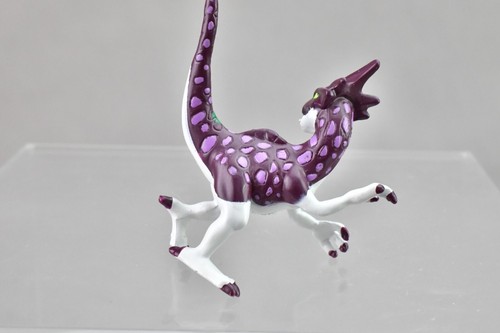 Monster Rancher Zuum Zoom Purple 1.75" Vintage 1999 TCDT Playmates Mini - Picture 4 of 4