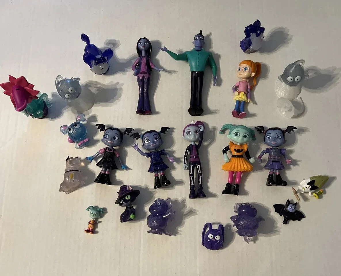Disney Junior Vampirina Fangtastic Friends Family 22 Toy Lot Toys Figures