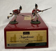 W. Britain Napoleonic 17700, British Coldstream Guards Light Co.Defending Set 2