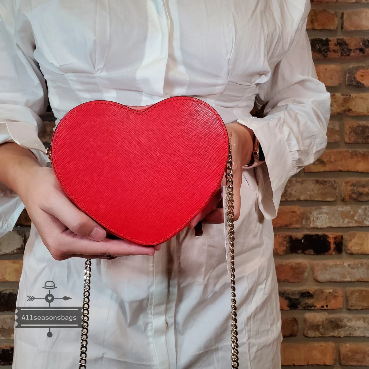 H m shop heart bag