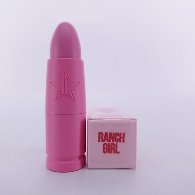 Jeffree Star Velvet Trap Lipstick Ranch Girl Warm Peach Rose Red New