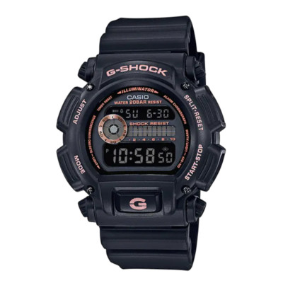 Casio G-Shock Uhr Herren großes Gehäuse schwarz DW-9052GBX-1A4DR