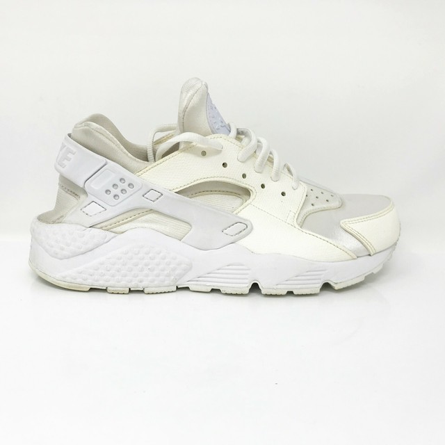 Size 8.5 - Nike Air Huarache Run Triple White 2016 for sale online | eBay
