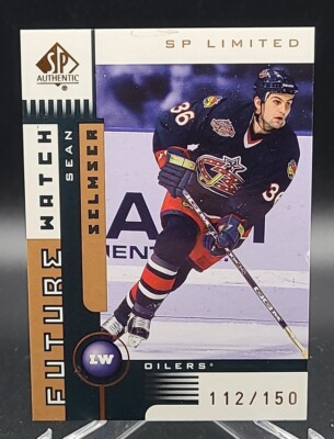 2001-02 SP Authentic Future Watch Rookie #147 SEAN SELMSER RC #'d/150 