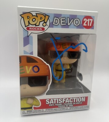 GERALD CASALE SIGNED SATISFACTION DEVO FUNKO POP - BECKETT COA